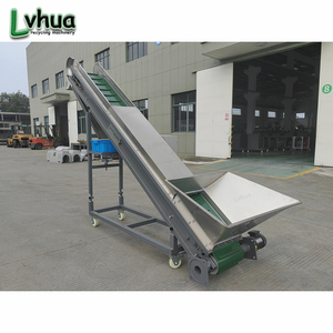 Lvhua <strong>Loading</strong> <strong>and</strong> <strong>Unloading</strong> Using Mobile Plastic Used Scrap Conveyor Belt Can Convey the Flakes <strong>and</strong> Granule