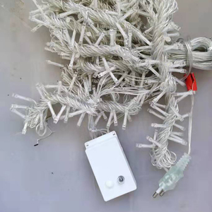 屋内使用F8機能リモコンパネル高品質LEDカーテンストリングクリスマスライトフェスティバルデコレーション用 - Product Image 4