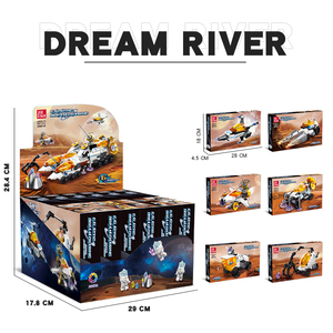 JIESTARTOYSスペースマーズリサーチシャトルスペースシャトルおもちゃビルディングキット、マーズローバーと宇宙飛行士ミニフィギュアトップSTEMおもちゃ - Product Image 6