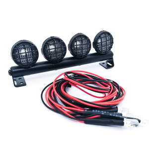 ชุดบาร์ไฟ LED 4/5/6สำหรับรถบังคับวิทยุ1/10รถไต่หินรถ TX RX-4 TX RX4 SCX10แกน RC4WD D90 HSP RGT - Product Image 5