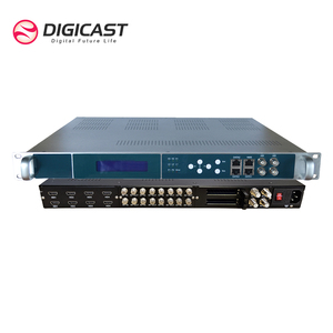 Puerta de enlace IP DVB T0 HD y desmodulación cifrada RF DVBSS2X a protocolo HTTP SRT UDP HLS RTSP, a la vez, a través de DVB T0 y de RF