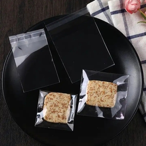 2025新设计透明密封胶塑料BOPP CPP LDPE Opp玻璃纸，带定制印刷袋 - Product Image 1