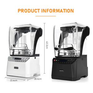 MOSEENER ağır ticari suyu meyve Mixeur traş buz makinesi 2 in 1 taze sıkacağı mikser Smoothie blenderı makinesi - Product Image 2