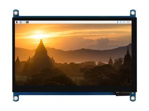7inch Capacitive Touch Screen LCD (C) QLED <strong>Display</strong> 1024x600 IPS Monitor Low Power For <strong>Raspberry</strong> <strong>Pi</strong> - Product Image 2