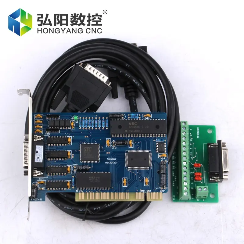 HYCNC-Software de tarjeta de estudio Nc para controlador Cnc, máquina enrutadora Cnc de 3 ejes V5.4.49, placa de Control de movimiento Pci, circuito Usb