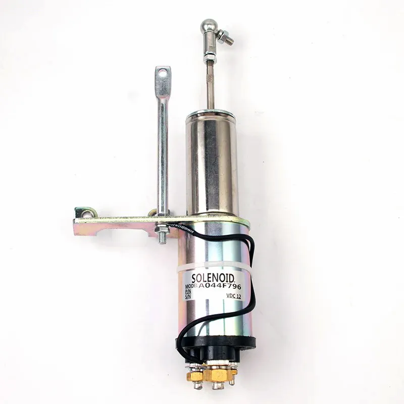 A044F796 Соленоидный клапан для отсечки топлива, электромагнитный клапан двигателя, 12 В Соленоидный клапан двигателя