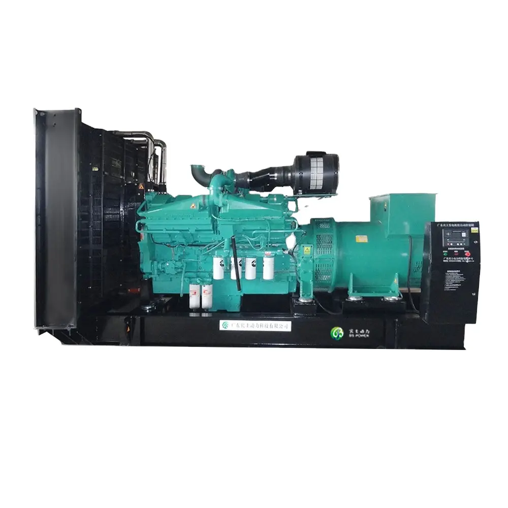 60HZ 50HZ motore KTA38-G4 Stamford alternatore 1000kw 1250kva 1200 kva generatore diesel