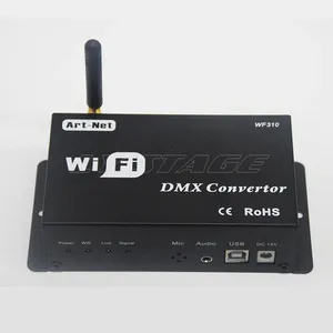 WiFi 310 LED USB Art-Net DMX 512 Controlador Convertidor para Android e IOS-Controlador WiFi DMX multipunto - Product Image 1