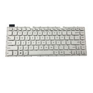 Asus X441 X441S X441SA X441SC X441U X441UA dizüstü bilgisayar klavye için Laptop klavye İngilizce abd düzeni beyaz - Product Image 2