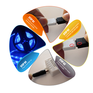 5M akıllı led şerit su geçirmez 5050 RGB 24key ir uzaktan kumanda rengi değişen 16.4ft led şerit ışıkları - Product Image 4