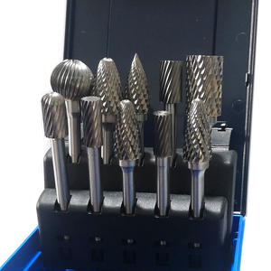 Nhà máy vonfram thép cacbua Burrs tập tin quay Kim Cương Burrs thiết lập công cụ quay Kit cho chế biến gỗ Carbide Burrs và điêu khắc - Product Image 5