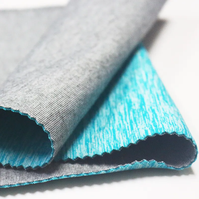 cationic steres polyester knit fabric for spring and winter coats