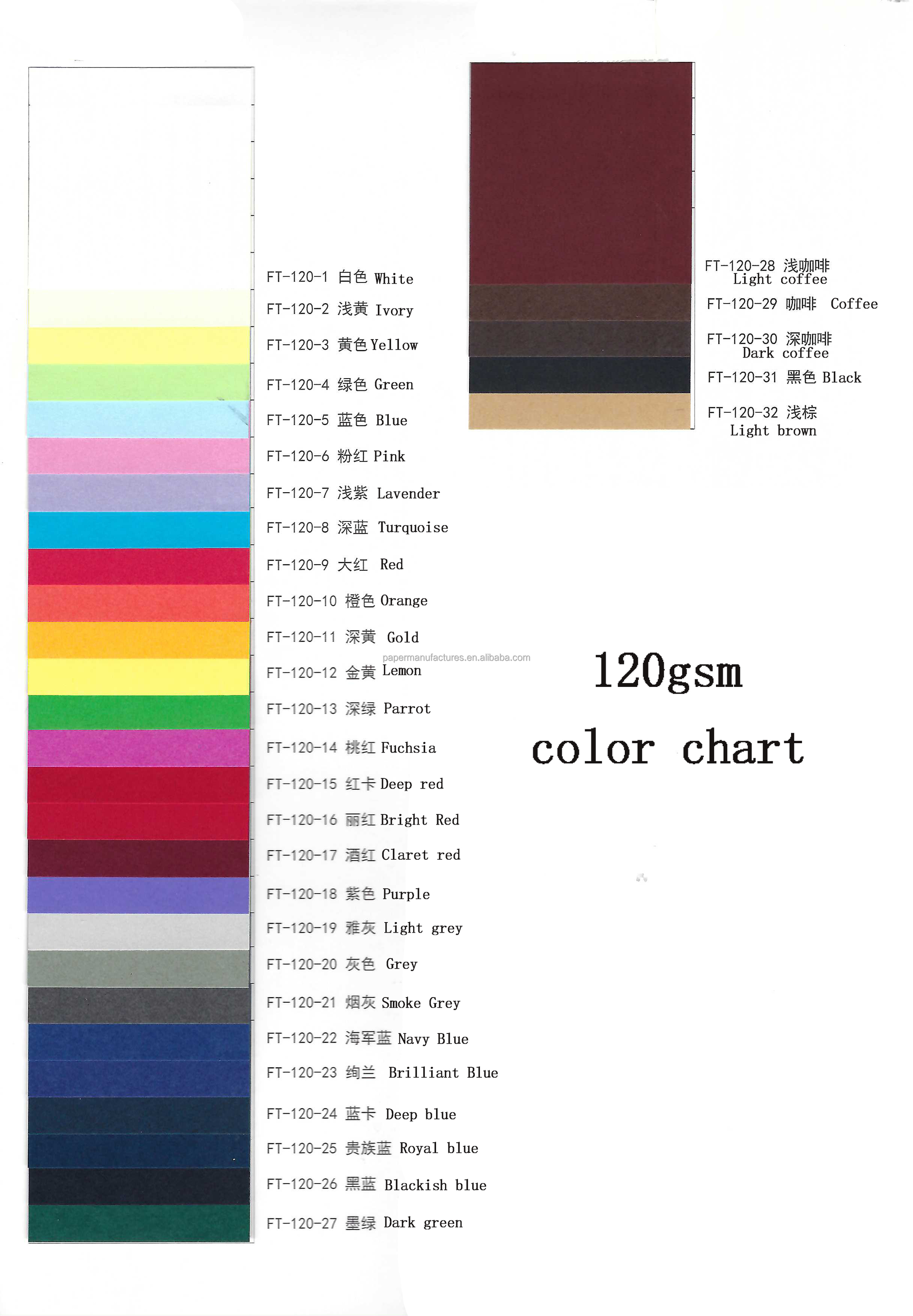 color sheet