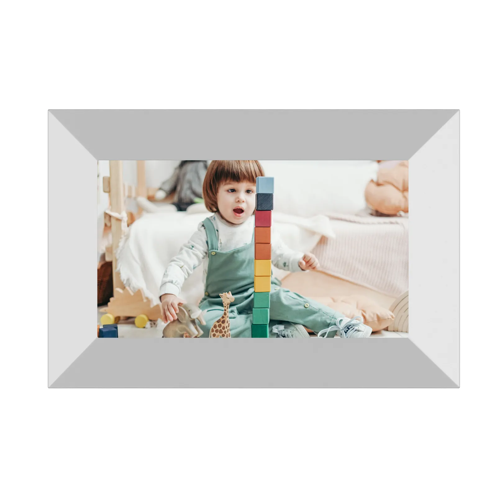 2024 7 Inch Full HD Touch Screen Digital Picture Frame WIFI Cloud Photo Frames for Home Decoration