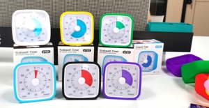 OEM Yunbaoitpomodoroタイムタイマーサイレント60分キッチンカウントダウンタイマー視覚的生産性研究子供と大人のためのタイマー - Product Image 2
