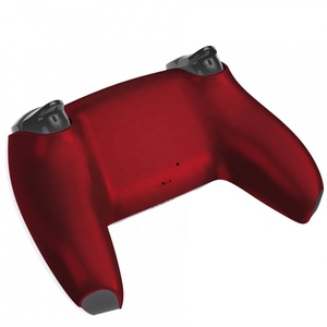 Extremerate แผ่นหุ้มตัวควบคุมสีแดงเข้มสำหรับเกมแพด PS5