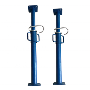 模板支撑千斤顶柱岸粉涂层可调钢道具建筑支撑支架 - Product Image 1