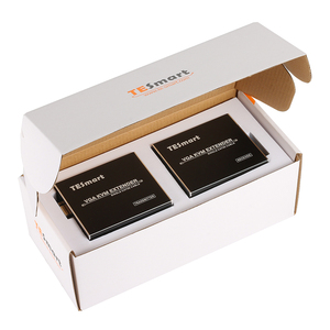 TESmart CAT5e VGA扩展器TX RX 300M VGA音频视频KVM扩展器，带发射器和接收器 - Product Image 6