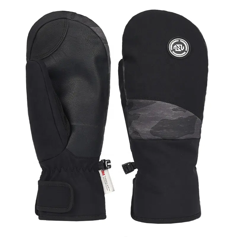 Luvas De Esqui De Inverno Luvas Repelente De Água Touchscreen Homens Mulheres Snowmobile Mittens Personalizado