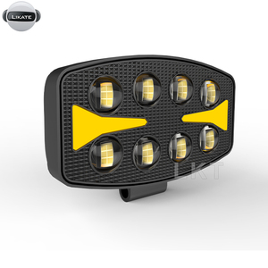 Lkt 2025最新高品質5.5インチ43w 6モードオリジナリティLedSpotlight楕円形ライトアクセサリーフラッシュドライビングライト - Product Image 2