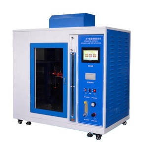 ISO3582 Probador de combustión horizontal y vertical Máquina de prueba de inflamabilidad Probador de llama Cámara de prueba de inflamabilidad - Product Image 1