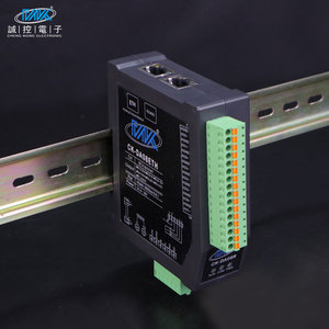 Módulos PLC de salida analógica de 12 bits y 8 vías, Protocolo multisistema Modbus Tcp, Ethernet, producto de entrada y salida remota