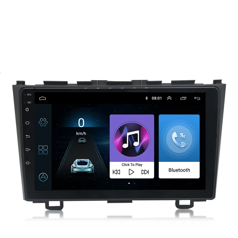 Đài Phát Thanh Xe Hơi GPS 2 Din Màn Hình Cảm Ứng Android Cho Honda CRV CR-V 2006-2011 Máy Phát Video Đa Phương Tiện Âm Thanh Nổi Tự Động Điều Hướng DSP Carplay