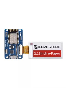 WaveShare E-PaperインクスクリーンE-PaperドライバーボードESP8266モジュールワイヤレスWiFi対応Arduino ESP-12E ESP-12F