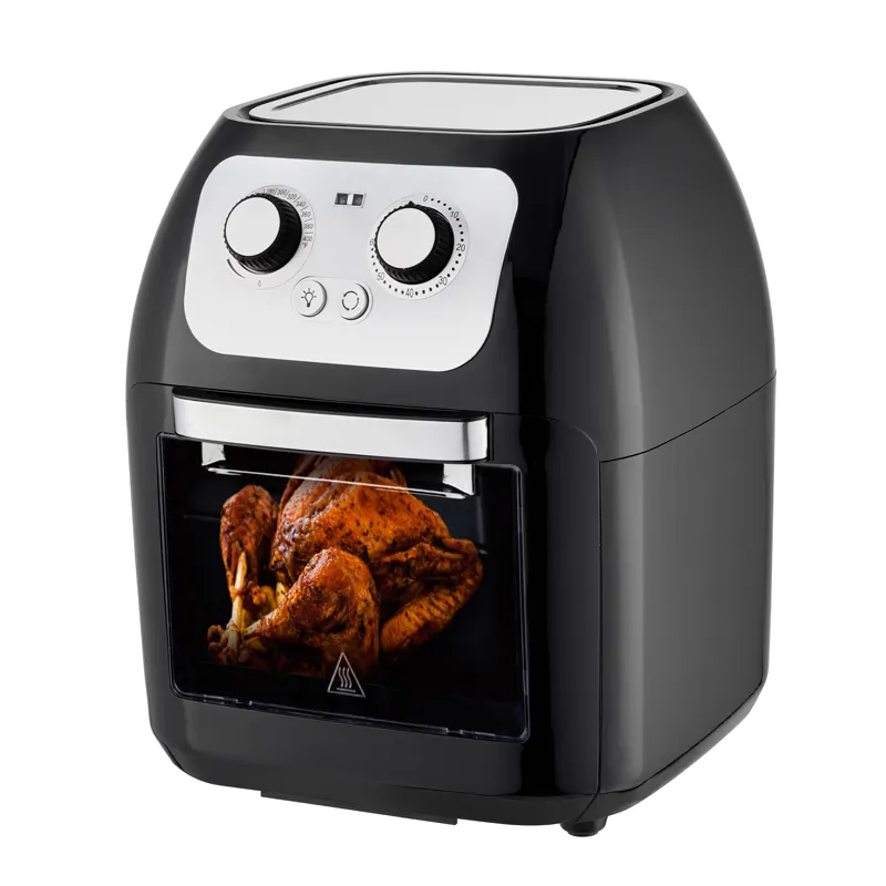 Freidora de aire digital de 1800W y 12L, horno sin aceite, multifunción, freidora de aire de alta calidad, tostadora con 12 recetas de cocina