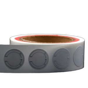 Etichetta personalizzata passiva UHF RFID ISO18000-6C U8 U9 a lunga distanza a secco/umido Mini 860-960MHz Tag per l'imballaggio - Product Image 1