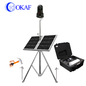 4G/5G Wireless PTZ macchina fotografica di rete con distribuzione rapida CCTV di sorveglianza di sicurezza energia solare della batteria per la sicurezza esterna - Product Image 3
