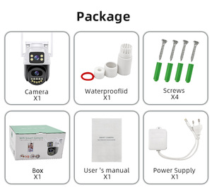 Cámara IP de seguridad inalámbrica para exteriores ICSEE, Audio bidireccional, almacenamiento Micro SD, IA inteligente, detección humana, cámara de red PTZ Wifi para interiores - Product Image 6