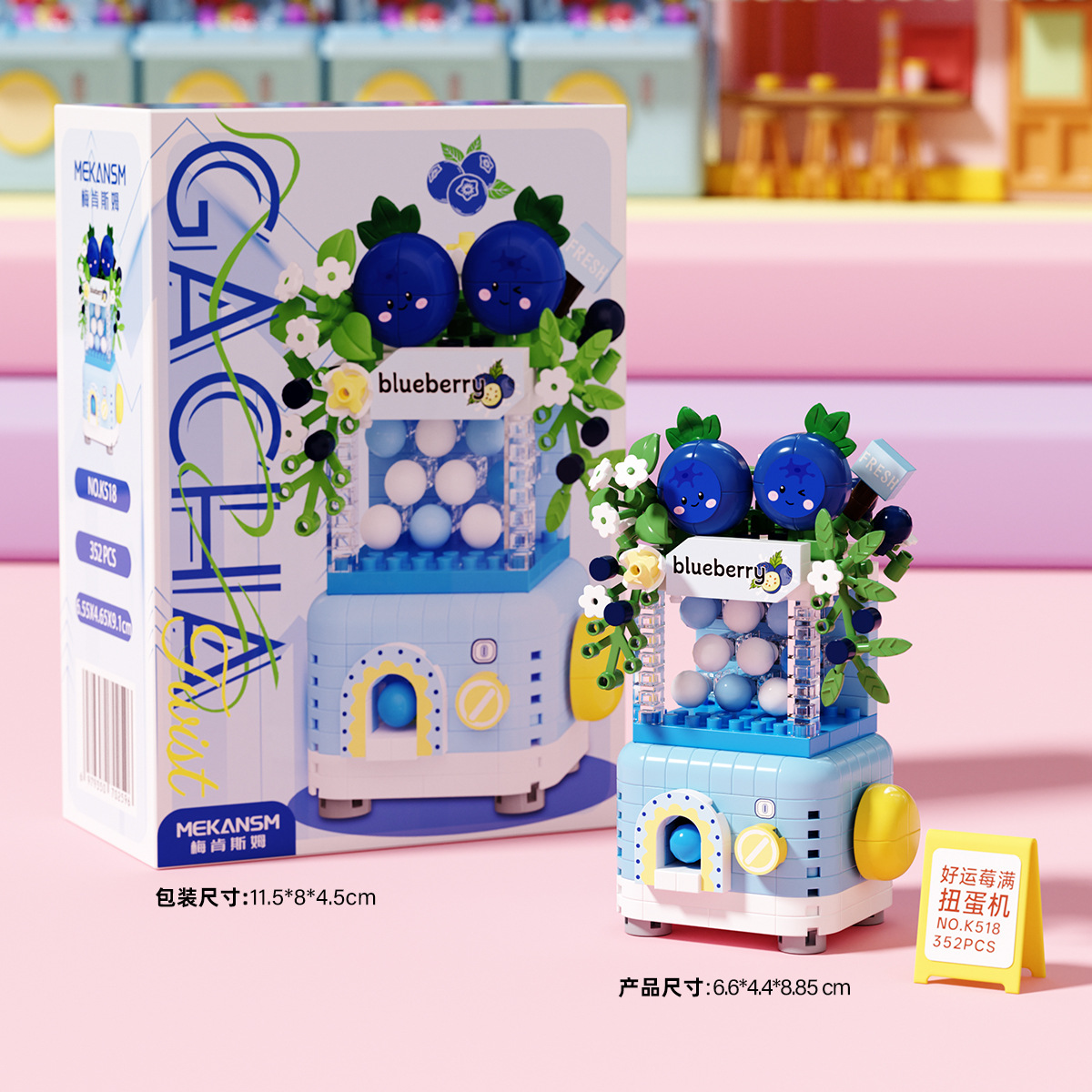 Máquina Gashapon de Lucky Berry