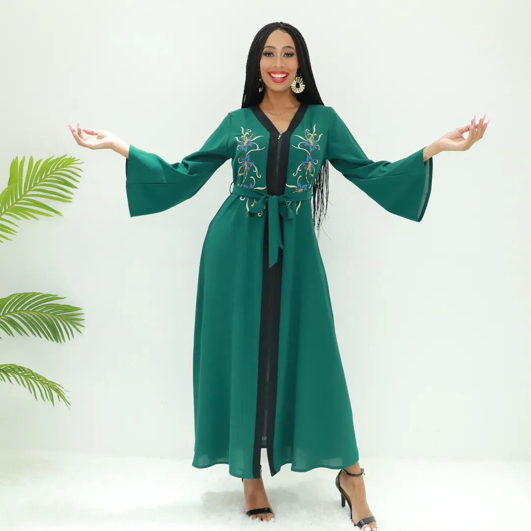 Robe africaine cape abaya Fournisseur AY Fashion SG40250 Tanzanie abaya Robe Maxi
