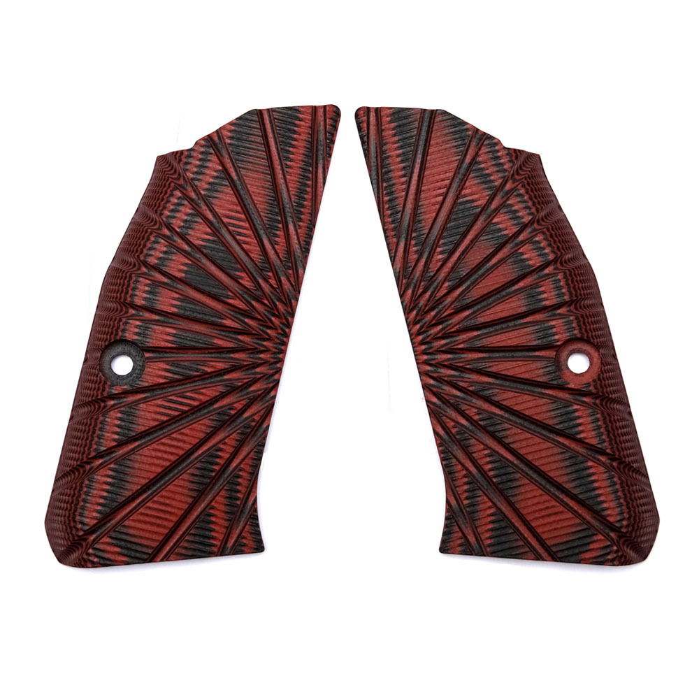 Rojo estrella/negro