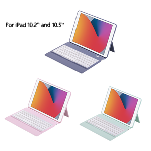 适用于iPad 10.2的智能平板键盘外壳 \ "第7代第8代TPU软壳外壳，适用于Air 3 Pro 10.5英寸分裂键盘 - Product Image 4