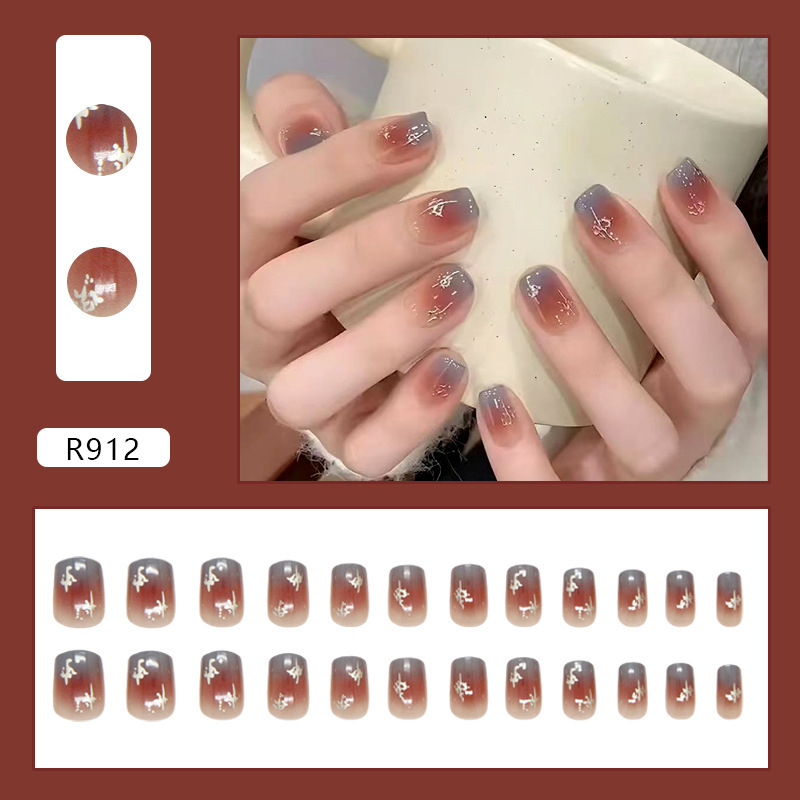 R912 rich red brown-glue