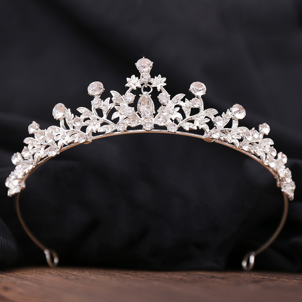 Diamant blanc argenté épais