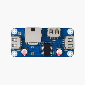 <strong>Raspberry</strong> <strong>Pi</strong> ZERO 100Mbps Ethernet Port Module <strong>USB</strong> Hub Expansion Board <strong>USB</strong> HUB Interface