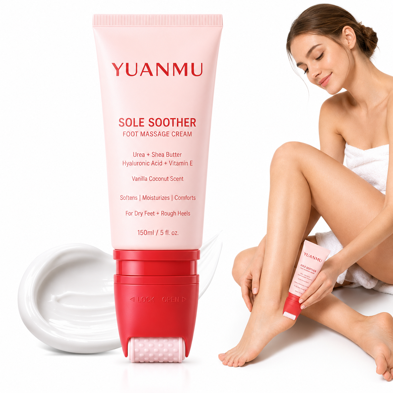 Urea Massager Foot Cream