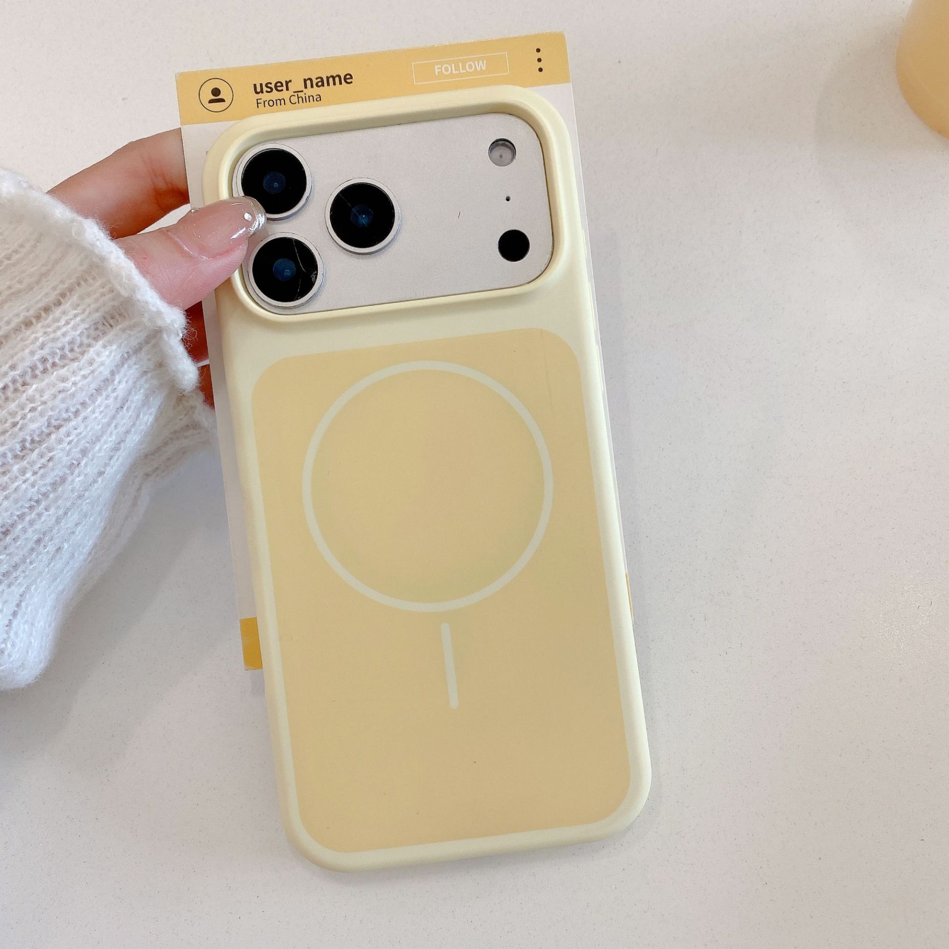 Cream Yellow