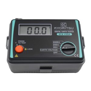 Raesung Kyoritsu 4105A kỹ thuật số Trái Đất kháng Tester vạn năng Meter với trường hợp khó khăn cho thiết bị kiểm tra - Product Image 2