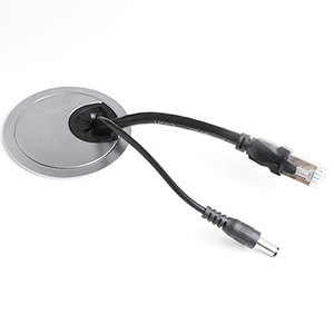 厂家直销铝表电线管理器矩形刷电线电缆台孔盖管理 - Product Image 3