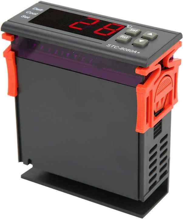 STC-8080A+Intelligent Automatic Defrost Timer Refrigerator Digital Thermostat Temperature Controller