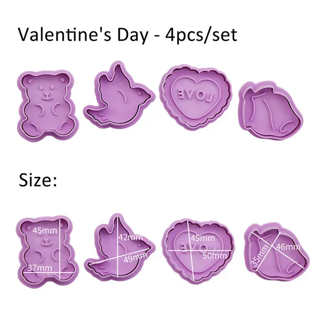 Saint Valentin violette