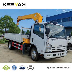 Isuzu truk derek 2ton 3ton truk konveyor derek 4X2 truk derek dipasang Lengan lurus teleskopik truk derek obral - Product Image 2