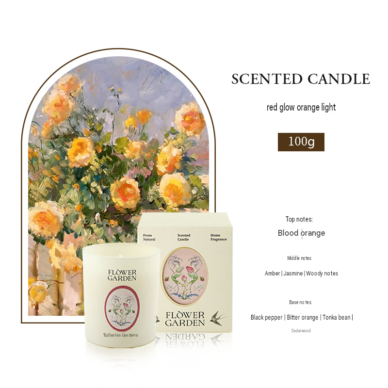 Paris Tuileries Garden (Red Glow and Orange Light) 100g