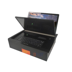 学校のオーディオビデオ会議室用のキーボードマウス付き電動LCDフリップアップモニター - Product Image 1