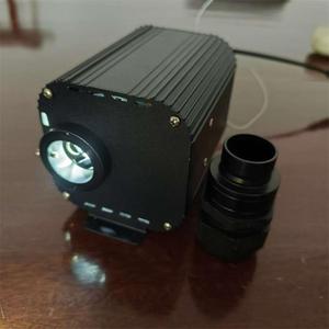 เครื่องไฟเบอร์ออปติกแบบกระพริบตา20W, ใหม่เครื่องยนต์พร้อมรีโมท RF สำหรับไฟเบอร์ออปติกในบ้าน KTV และภาพยนตร์เพดานท้องฟ้าเต็มไปด้วยดวงดาว