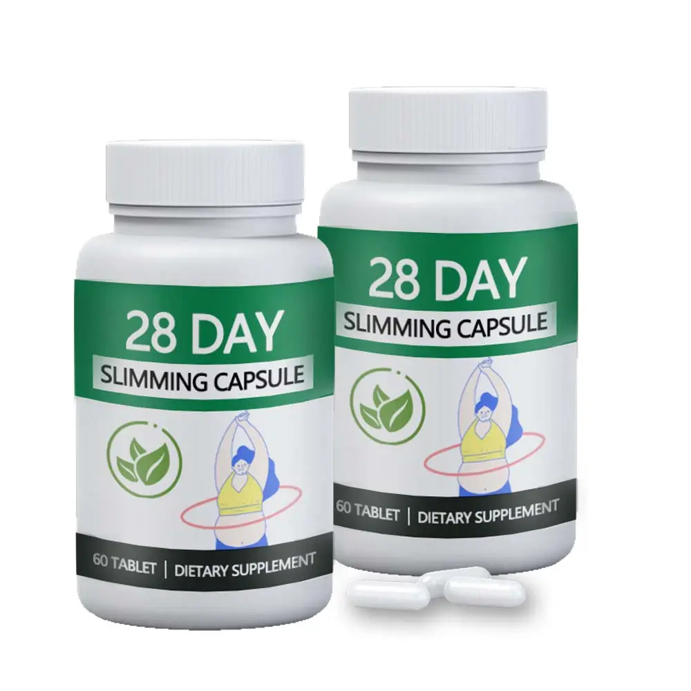 Weight loss pills 28 days detoxification Pingdu Garcinia herb dietary supplement capsules fat burning weight loss pills slimming